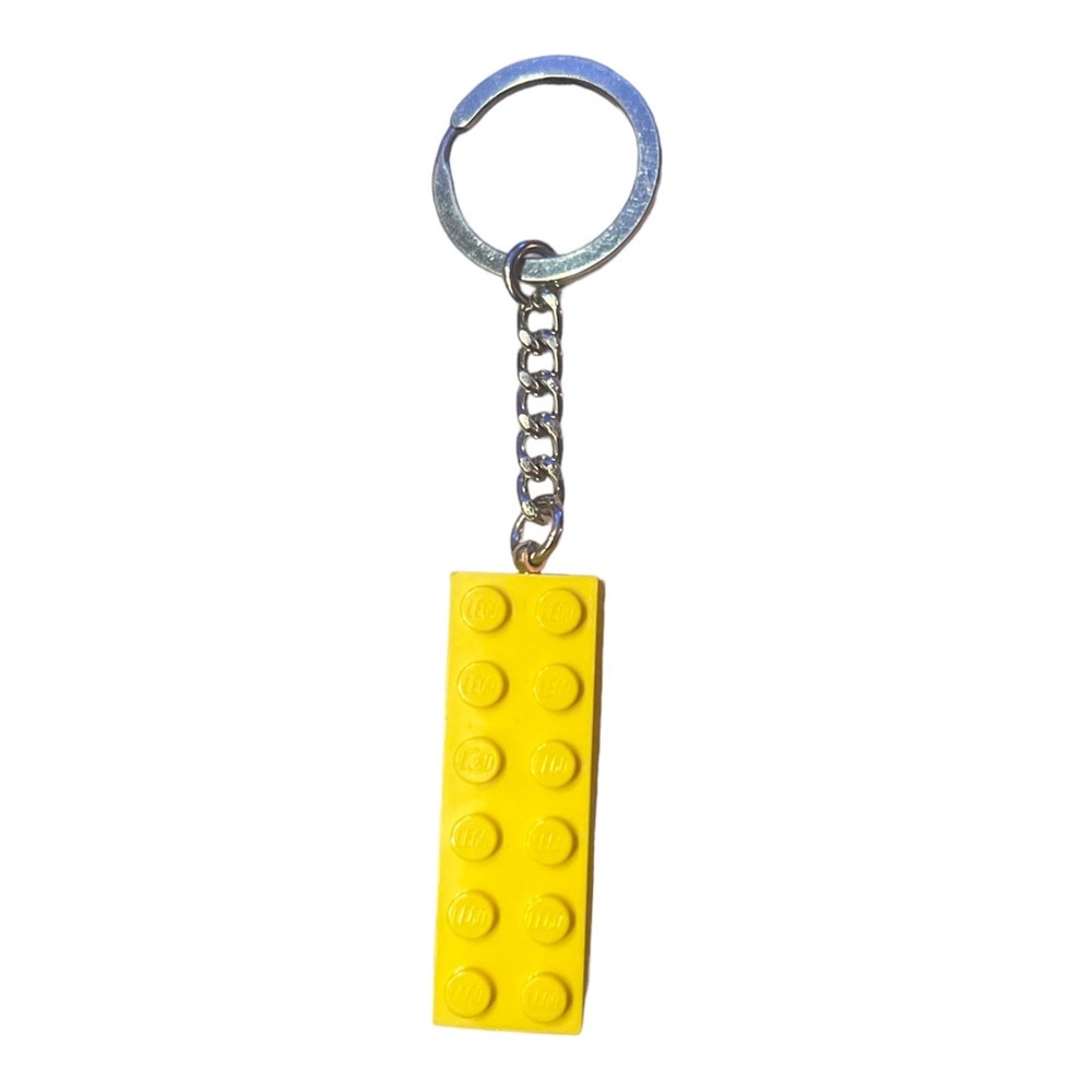 LEGO yellow brick keychain D1-61